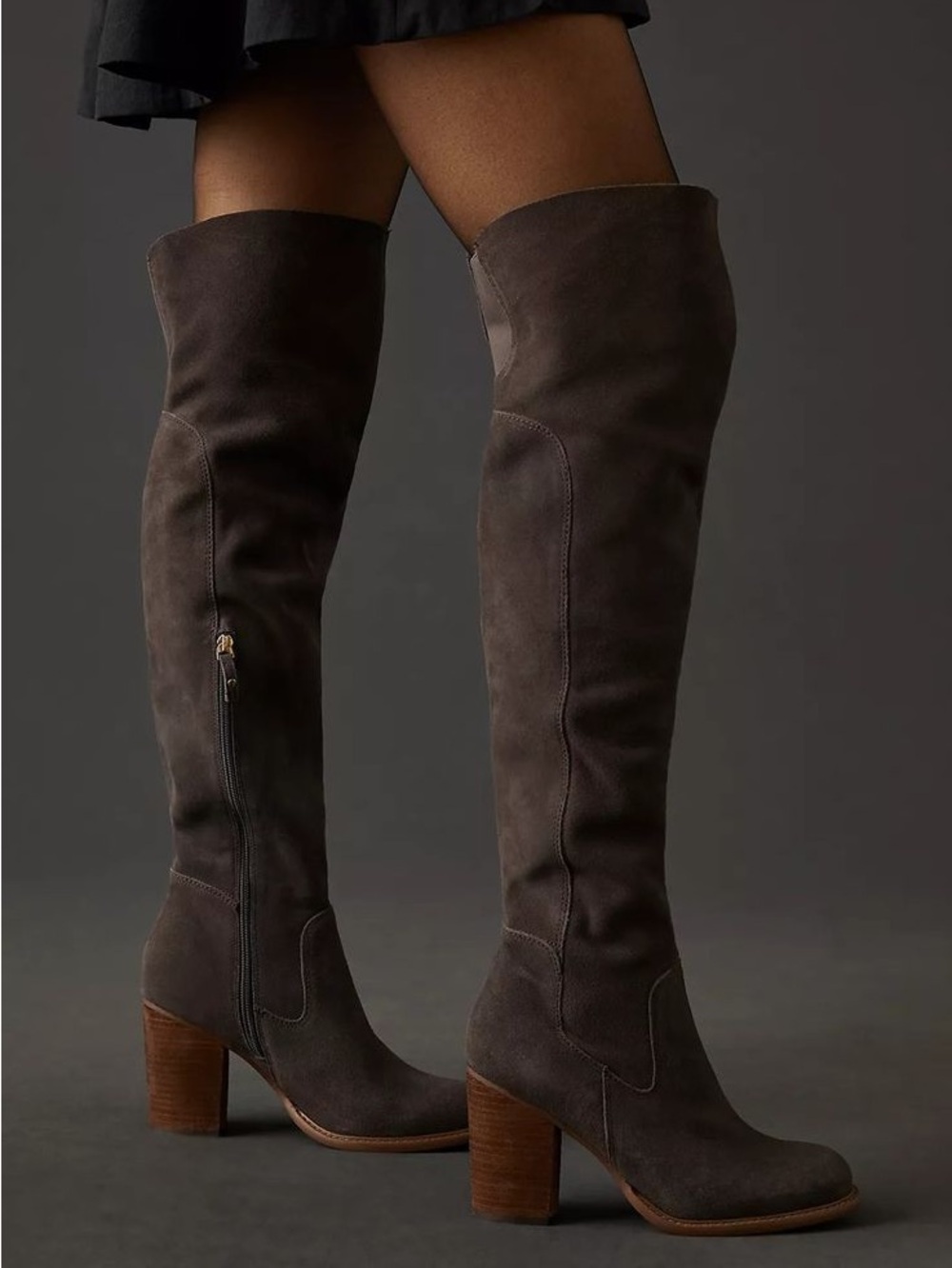 Kelsi Dagger Logan Over-the-Knee soft Suede Boots
